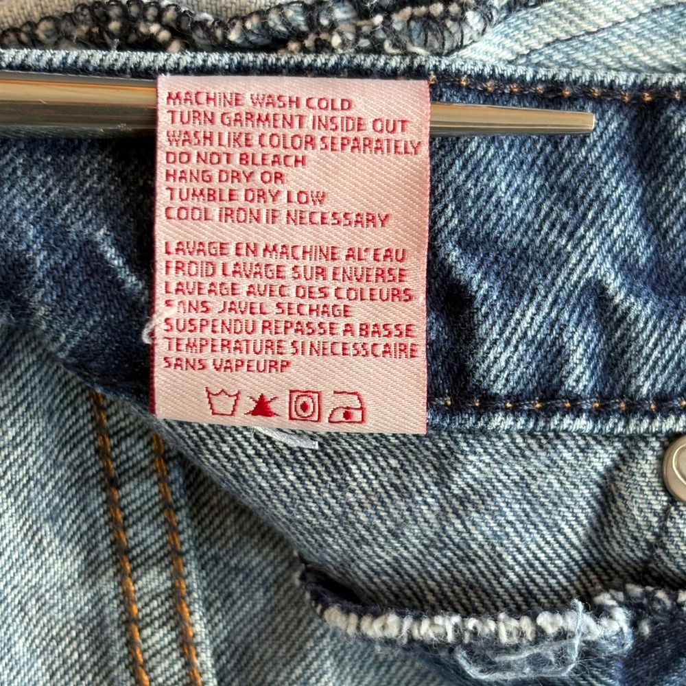 Revice Jeans Contrast Denim | Size 29 | Two Toned Y2K 90s Style - Picture 10 of 10